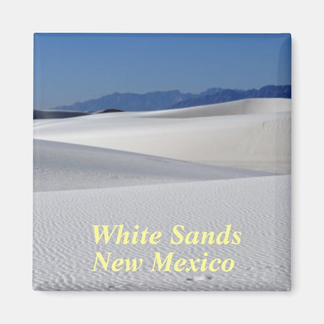 White Sands New Mexico Magnet (Front)