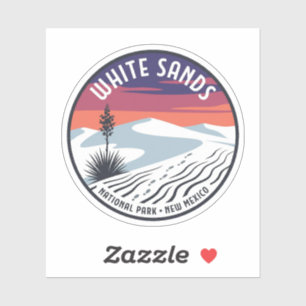 White Sands New Mexico Travel Decal Sticker