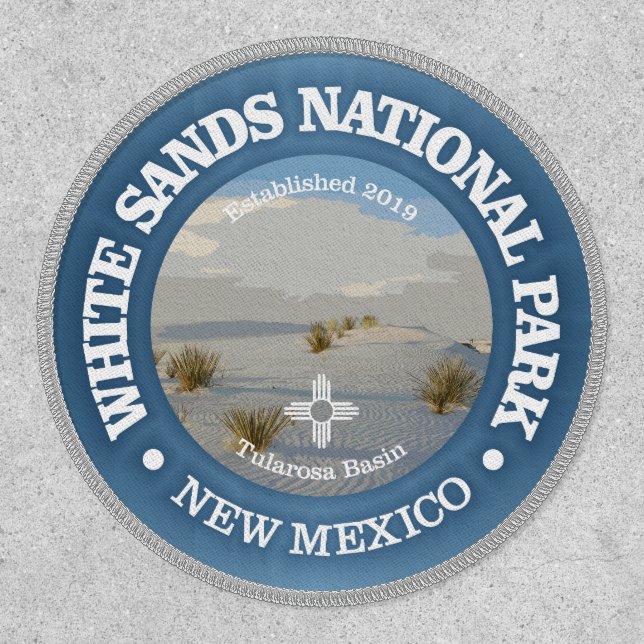 White Sands (NP2) Patch (Front)