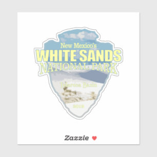 White Sands NP (arrowhead) Sticker
