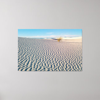 White Sands Pattern Canvas Print