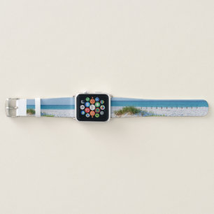 White Sandy Beach Florida Coastline Apple Watch Band