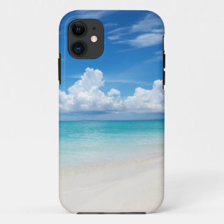 White sandy beach iPhone 5/5s iPhone 11 Case