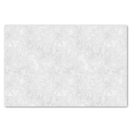 White Satin Wedding Elegance Tissue Paper