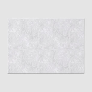 White Satin Wedding Elegance Tissue Paper