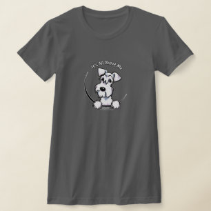 White Schnauzer IAAM Mini T-Shirt