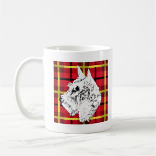 White Scottish Terrier mug