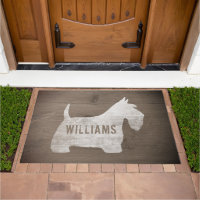 Scottie hotsell dog doormat