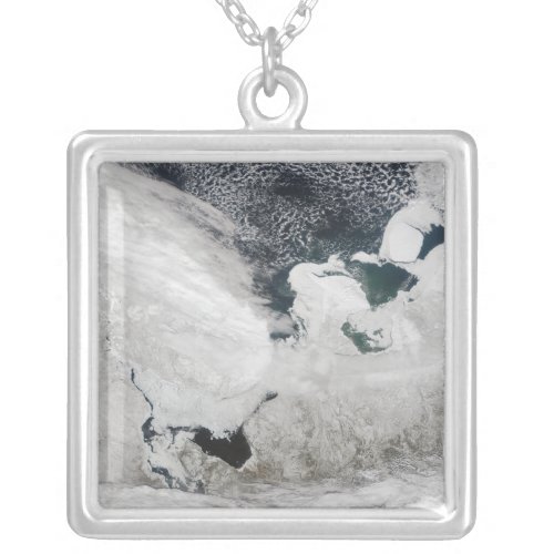 White Sea Russia Silver Plated Necklace