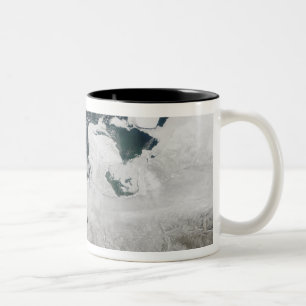 White Sea, Russia Two-Tone Coffee Mug
