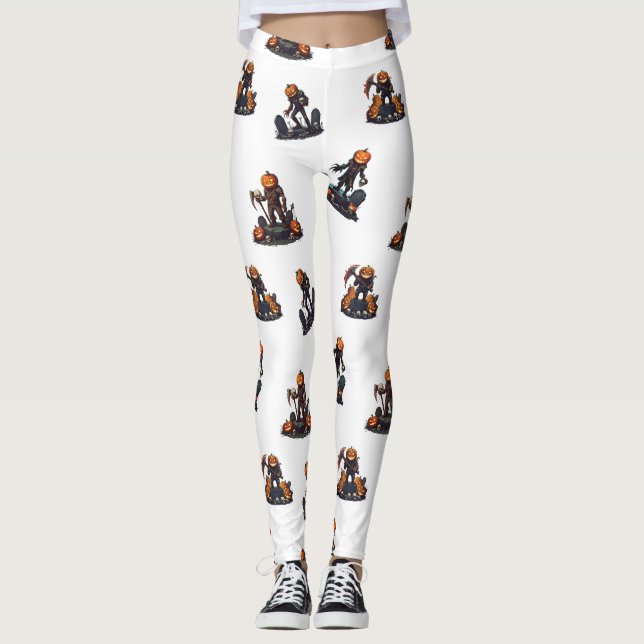 ⚪ WHITE SET – Kid’s Leggings (Front)
