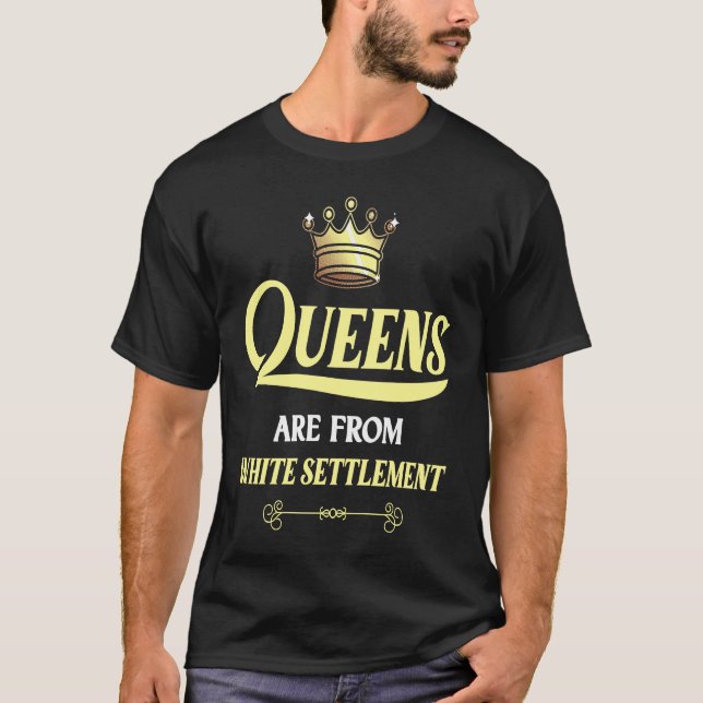 WHITE SETTLEMENT   Home Roots Grown Born In City T-Shirt (Front)