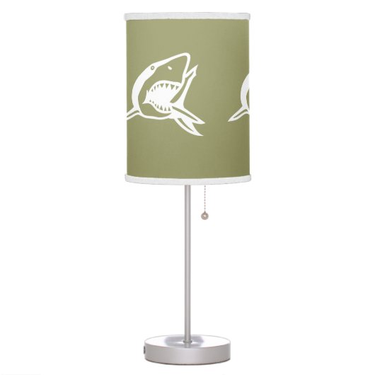 White Shark Table Lamp (Left)
