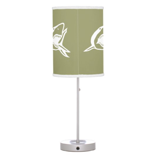 White Shark Table Lamp (Back)