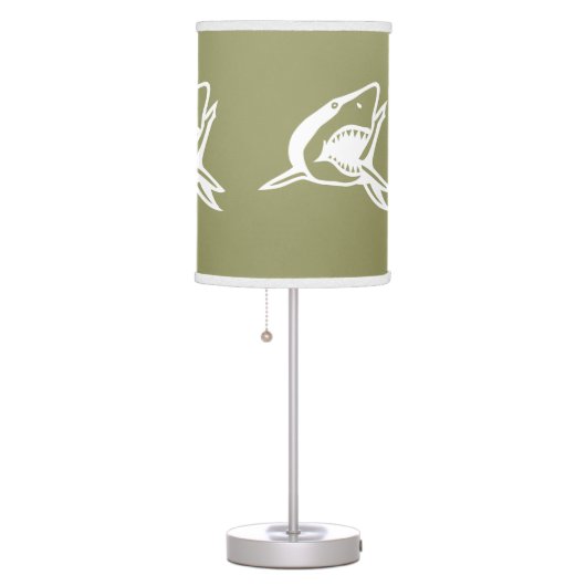 White Shark Table Lamp (Right)