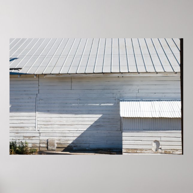 White Shed Poster (Front)
