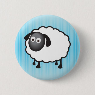 White Sheep Button