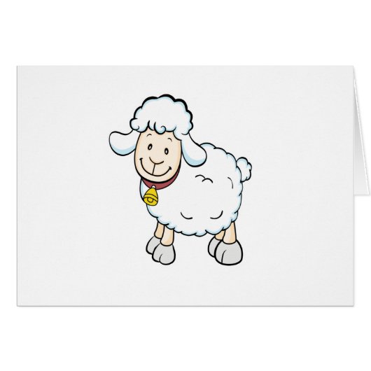White Sheep Card Custom (Front Horizontal)