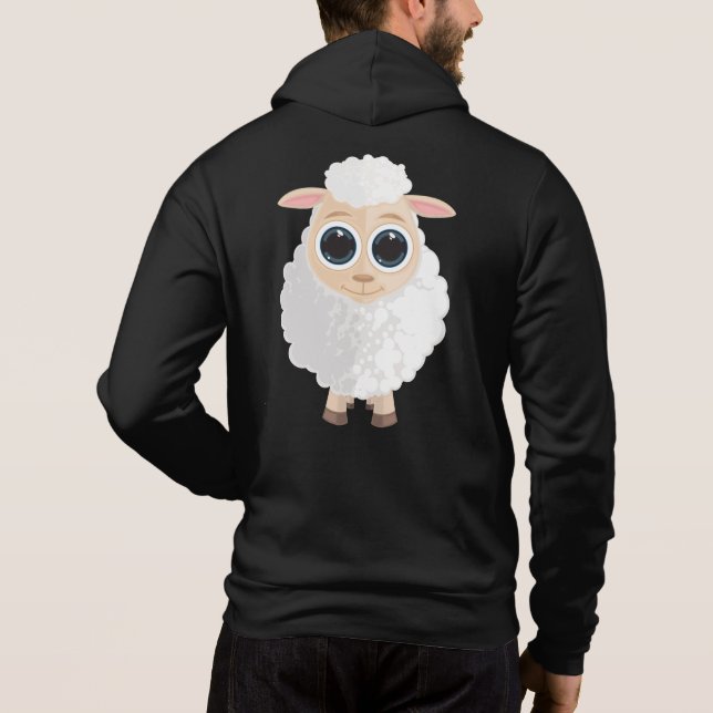 White Sheep Hoodie (Back)
