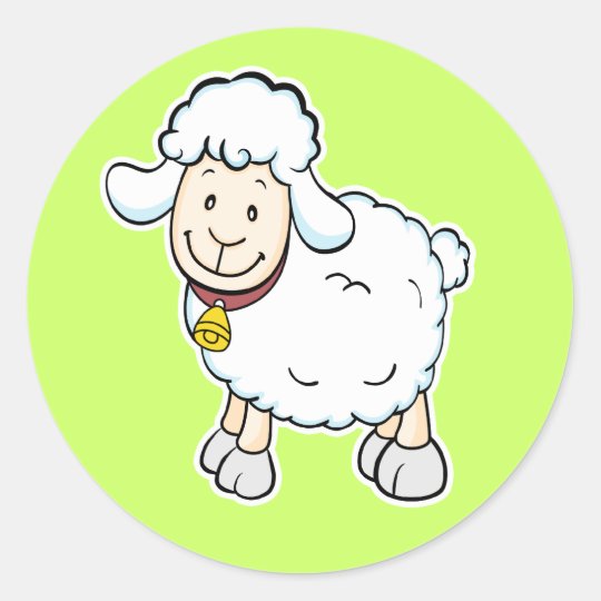 White Sheep sticker | Zazzle.com