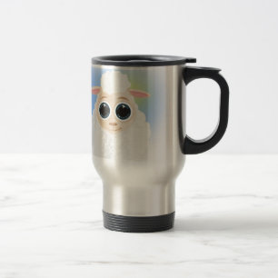 White Sheep Travel Mug