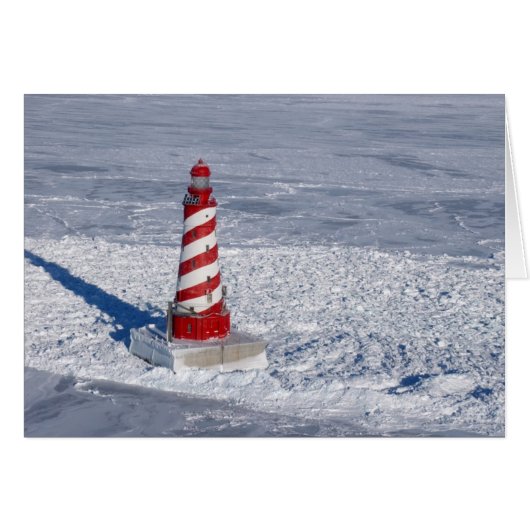 White Shoal Lighthouse Cards (Front Horizontal)