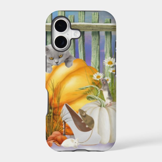 White Shoe Lost in the Pumpkin Patch Iphone Case (Back)
