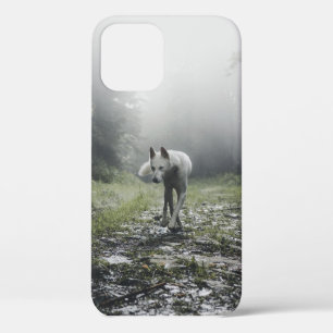 White Siberian Husky iPhone 12 Case