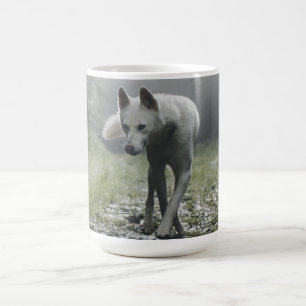 White Siberian Husky Coffee Mug