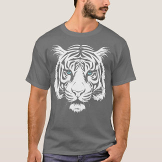 White Siberian Tiger Big Cat Wildlife T-Shirt