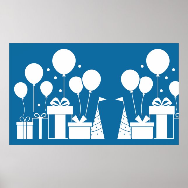 White Silhouettes Poster (Front)