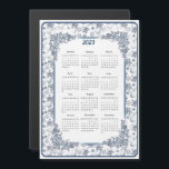 White Silver Christmas Calendar<br><div class="desc">Look for more White Silver Christmas Pattern themed holiday decor by visiting the rest of this shop.
You can also change the inside text.</div>