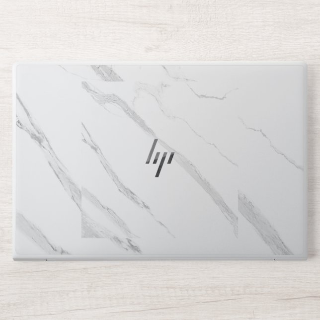 white & Silvery HP EliteBook 850 G5/G6 HP Laptop Skin (Front)