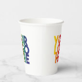 White Simple Business Logo Paper Cups | Zazzle