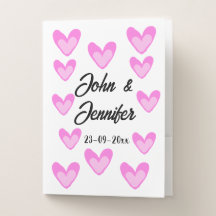 white simple minimal text style wedding pinkheart
