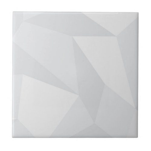 White simple modern urban cool trendy pattern ceramic tile