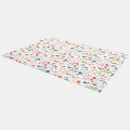 White Simple Wildflower Nursery Farmhouse Rug | Zazzle