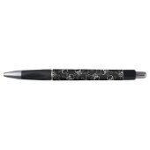 White Skull and Crossbones graphic Pen (Front)