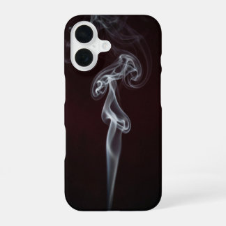 White Smoke on Black Minimal Case