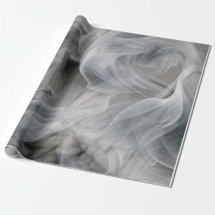 White Smoke Wrapping Paper