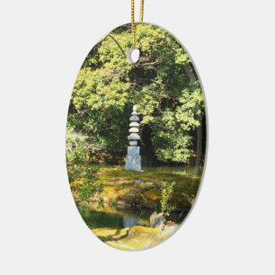 White Snake Pagoda / Hakuja No Tsuka Ceramic Ornament