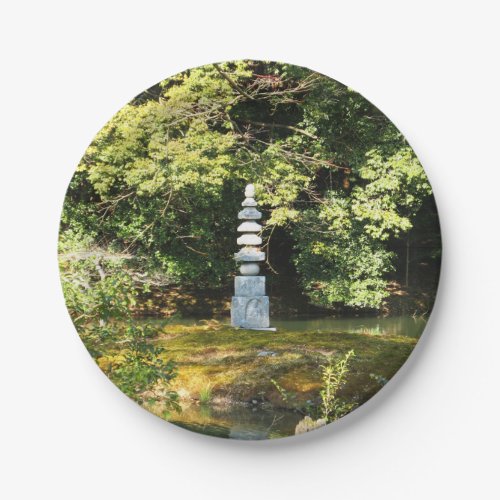 White Snake Pagoda  Hakuja No Tsuka Paper Plates