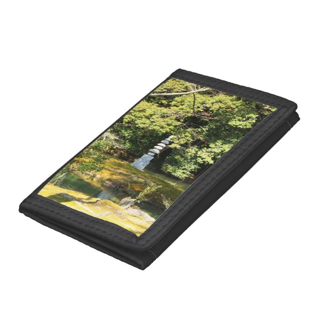 White Snake Pagoda / Hakuja No Tsuka Trifold Wallet (Bottom)