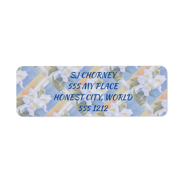 WHITE SNAPDRAGONS LABEL (Front)