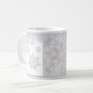 White Snowflake Coffee Mug