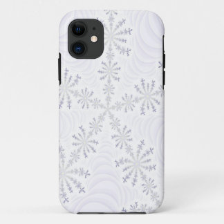 White Snowflake Fractal iPhone 5 Case