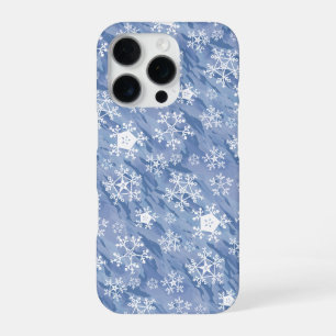 White Snowflakes iPhone 16 Pro Case