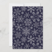 White Snowflakes on blue (Front)
