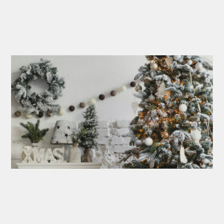 Living Room Winter Scene