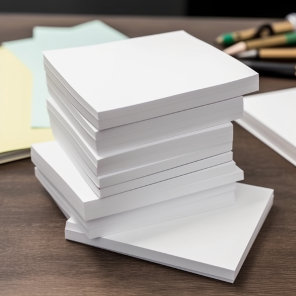 White Solid Color Post-it Notes